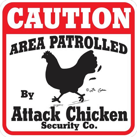 23 Best Funny Chicken Signs Images On Pinterest