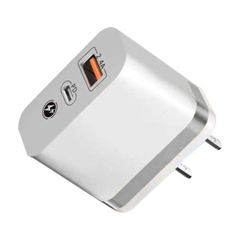 Charger Us International Block Cube Plug For And Port Usb Travel Power Adapter Mobile Phone