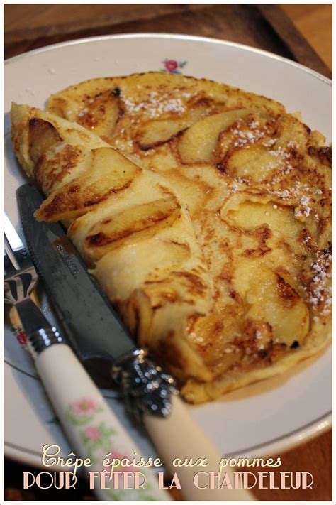 Cr Pe Paisse Aux Pommes Pour La Chandeleur Recette De Laurent