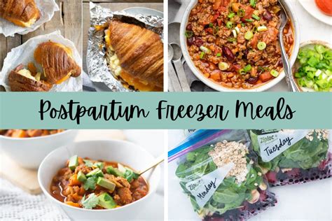 Super Easy Postpartum Freezer Meals To Make Before Baby Arrives