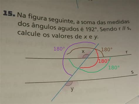 Na Figura Seguinte A Soma Das Medidas Dos Ngulos Agudos