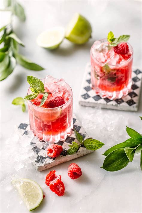 Alkoholfreier Himbeer Mojito Foodlovin