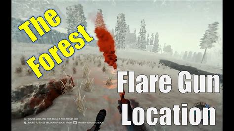 Flare Gun Location In The Forest YouTube