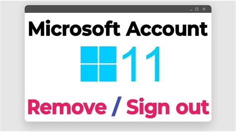 Windows Sign Out Microsoft Account How To Change Local Account