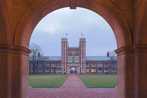 Washington University In Saint Louis Missouri Usa Brookings Hall