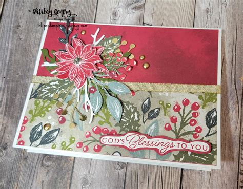 Stampin Up Merriest Moments Stampin With Shirley G