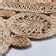 August Grove Round Amberboi Floral Handmade Flatweave Jute Sisal Area