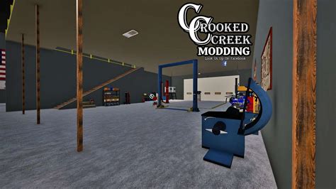 Crooked Creek Workshop V10 Fs25 Mod Fs22 Mod