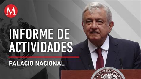 Amlo Presenta Su Quinto Informe De Gobierno Youtube