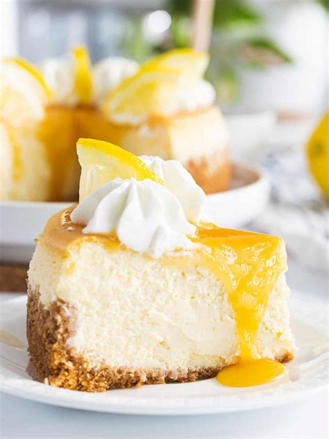 Lemon Cheesecake - Drive Me Hungry