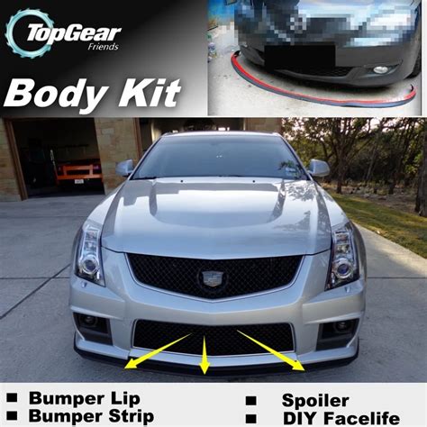 Bumper Lip Deflector Lips For Cadillac Cts Cts V Front