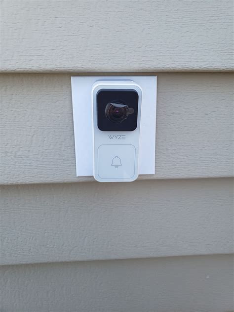 Wyze Doorbell Vinyl Siding Plate Etsy