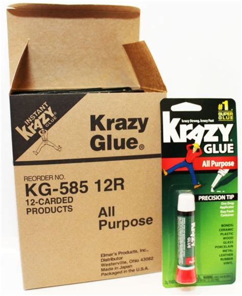 Krazy Glue 12 Pack - Miami K Distribution