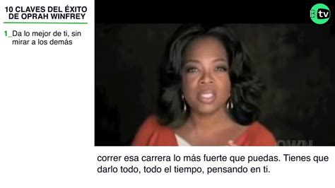 Oprah Winfrey Sus 10 Claves Del éxito Español Youtube