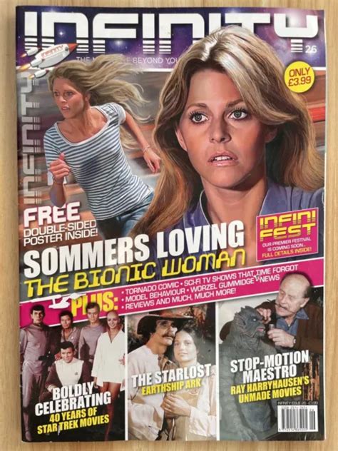 THE BIONIC WOMAN Infinity Magazine 2020 Issue 26 Lindsay Wagner Jaime