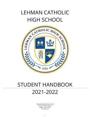 Fillable Online About Lehman Catholic High School - Lehman Catholic ...