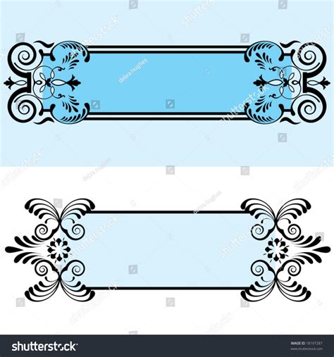 Fancy Banners Stock Vector Illustration 18197287 : Shutterstock