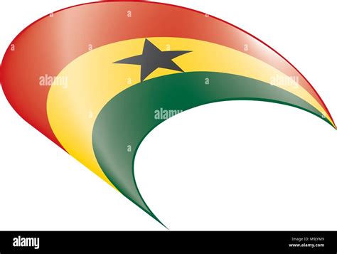 Ghana flag, vector illustration Stock Vector Image & Art - Alamy