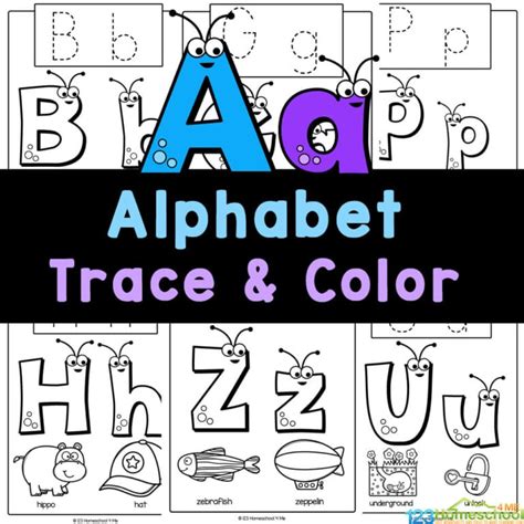 Colorful Alphabet Letters Printable