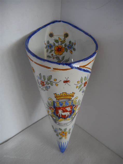 Antiques Atlas Rouen Wall Pocket Vase