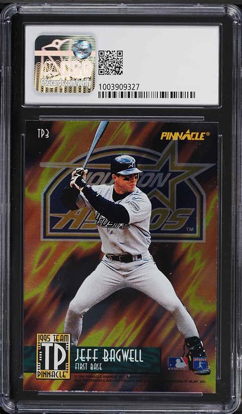 Pinnacle Team Frank Thomas Jeff Bagwell Tp Csg Nm Mt On