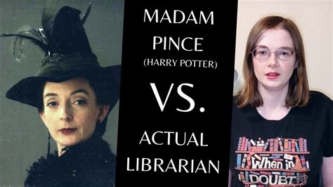 Madam Pince Librarians In Fiction YouTube