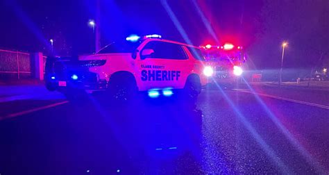 Clark County Sheriffs Office Traffic Unit Investigates Fatal Motorcycle Collision With Vehicle