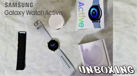 Samsung Galaxy Watch Active Unboxing Youtube