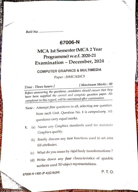 Fundamental Of Computer Graphics And Multimedia By Mukherjee 6