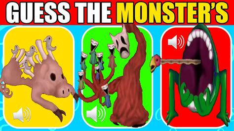 Guess The Monsters Voice My Singing Monsters Gluttony Rares