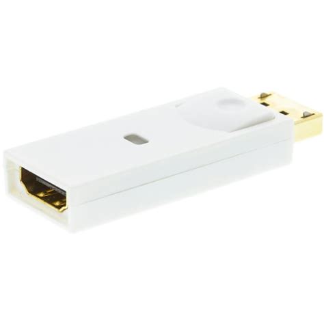 Deltaco Displayport Til Hdmi Adapter Med Lyd 20 Pin Han 19 P