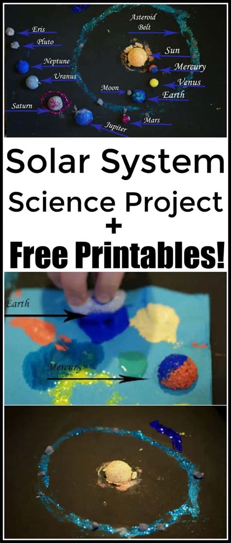 Solar System Science Project - Great Hands On Lesson Idea