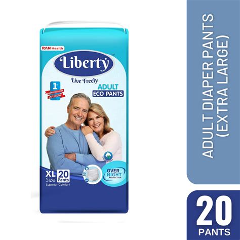 Liberty Eco Adult Diaper Pants Online Price Unisex Xl 20 Pcs