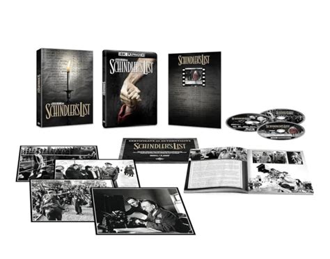 SCHINDLER S LIST 30TH ANNIVERSARY LIMITED EDITION 4K Ultra HD Blu Ray