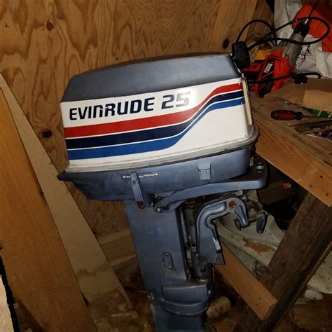 1977 25 Hp Evinrude Long Shaft Tiller Bloodydecks