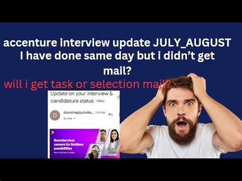 Accenture Interview Update Rejection Update July August Youtube