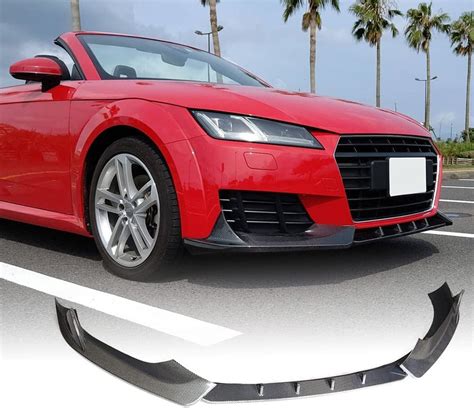 Amazon Carbon Fiber Front Bumper Lip Fits For Audi Tt Mk Type Fv