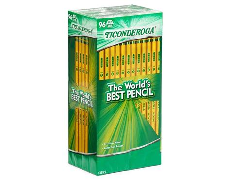 Ticonderoga #2 Pencils | Ticonderoga, Wooden pencils, Dixon ticonderoga