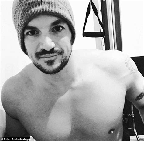 Shirtless Peter Andre 43 Posts Instagram Picture Showing His Youthful