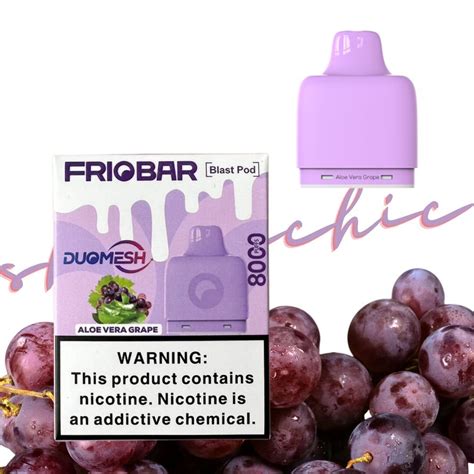 PODDIS Freemax Friobar Blast Pod Disposable Vape 8000 Puffs Nic50mg