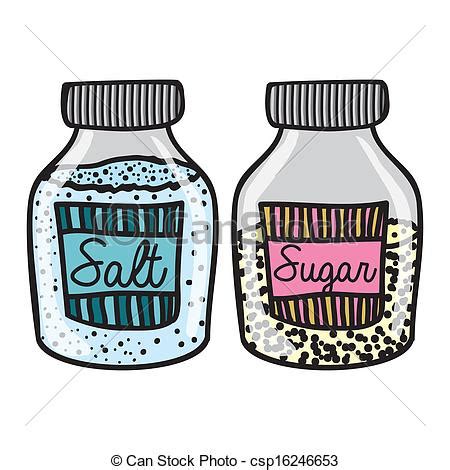 Salt And Sugar Drawing Clipart Panda Free Clipart Images