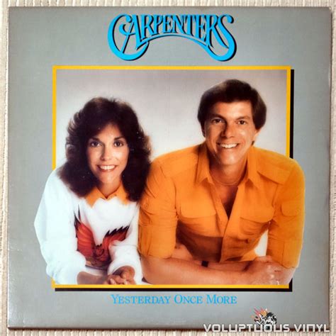 Carpenters ‎– Yesterday Once More (1984) 2 x Vinyl, Compilation – Voluptuous Vinyl Records