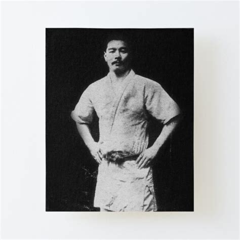 "Mitsuyo Maeda — BJJ" Mounted Print for Sale by neon-d | Redbubble