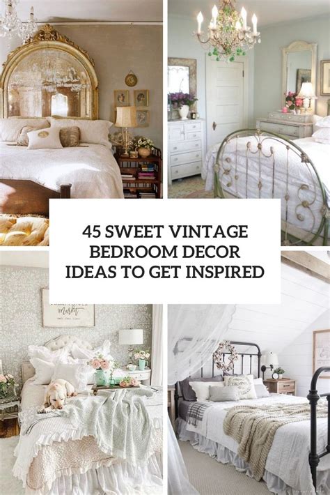 Vintage Cottage Bedroom Decorating Ideas