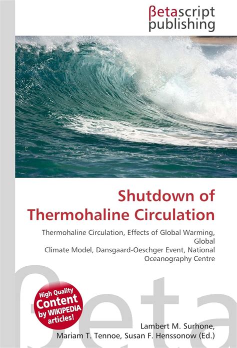 Amazon.co.jp: Shutdown of Thermohaline Circulation : 本