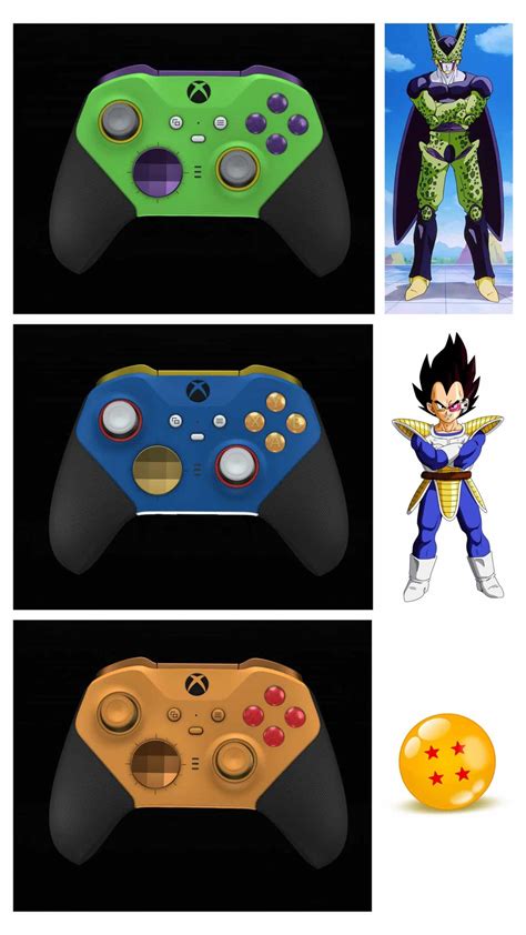 Así Son Los Espectaculares Xbox Elite Series 2 De Dragon Ball Creados