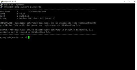 C Mo Conectarse Por Ssh A Mi Hosting Ayuda Dinahosting