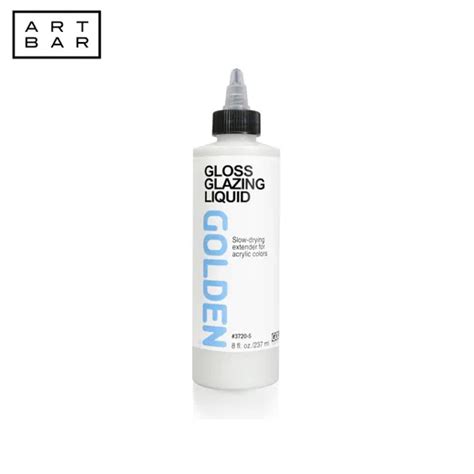 Golden Acrylic Glazing Liquid Gloss 0003720 5 Mediums 237 Ml Art