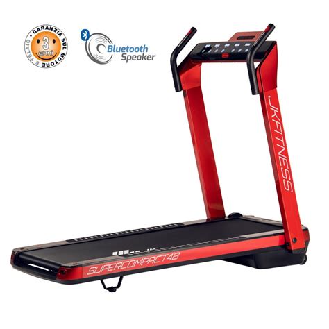 Vendita Jk Fitness Super Compact Rosso Tapis Roulant Salva Spazio