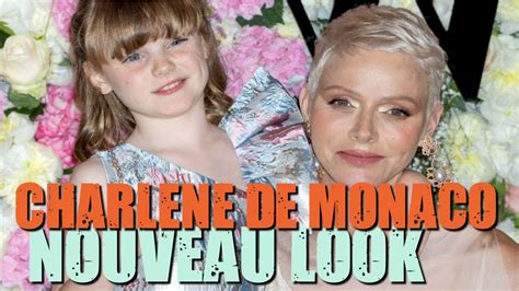 Charlene De Monaco Affiche Ses Cheveux Blancs Lors De Sa Sortie Avec Sa